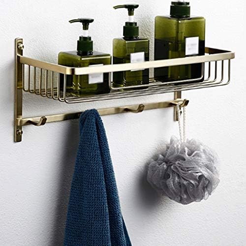 IRDFWH Sklopivi ručnik za ugradnju zida u kupaonici, s kukama za ručnike i podesivim ručnikom, ručnik od nehrđajućeg čelika