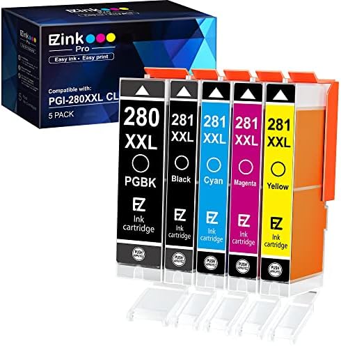E-Z Ink Pro PGI-280xxl CLI-281xxl kompatibilni kertridž sa mastilom zamena za Canon PGI-280 XXL CLI-281