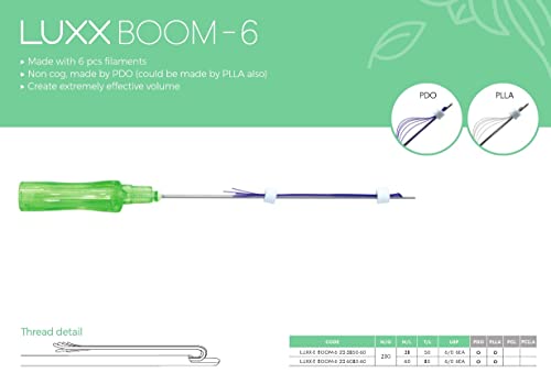 Luxx Multi PCL Thread Lift/lice/volumen / nazolabijalni nabor/njega bora / tup Cl-Type / 20Threads/K-Beauty / Made in S. Koreja