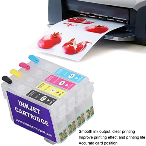 Walfront kertridž sa mastilom za štampač, kombinovana zamena u četiri pakovanja sa trajnim čipom, uključuje