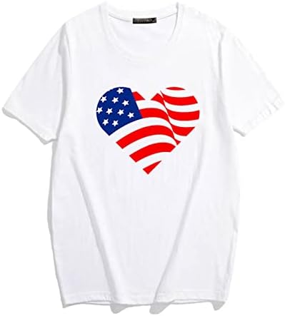 Dugi rukav ženske majice američka zastava majica za žene Tank Tops Patriotska majica američka zastava