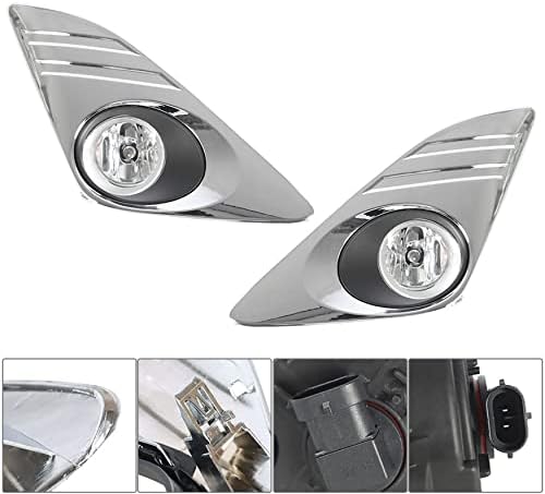 Wflnhb komplet svjetla za maglu zamjena za 2012-2014 Toyota Camry L LE XLE lampe za maglu sa sijalicom+prekidačem+komplet