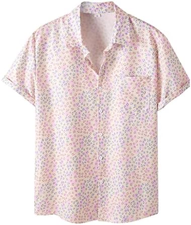 Muške majice muške Casual kratki rukav proljeće ljeto odbojni vrat 3D štampane majice modni Top bluze majice