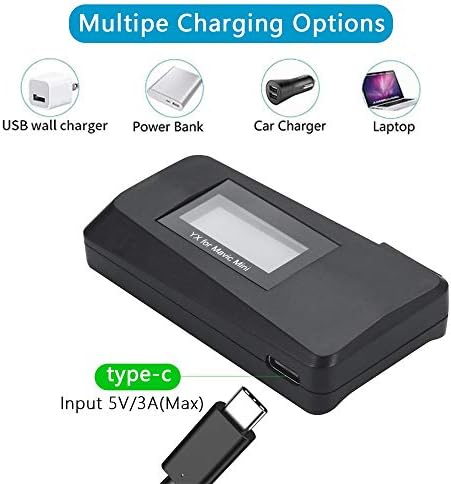 XMIPBS Digital USB punjač za Mavic Mini, Inteligentni punjač za baterije za DJI Mavic Mini