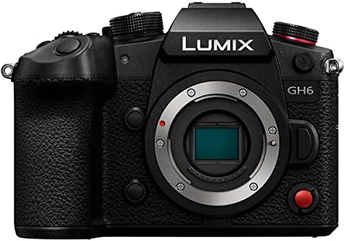 Panasonic Lumix GH6 tijelo kamere bez ogledala, paket sa Flashpoint Zoom li-on X R2 TTL okruglom