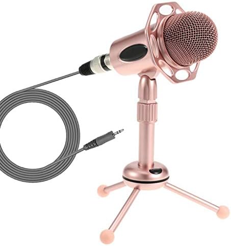 Wssbk kondenzatorski mikrofon računarski telefon Live mikrofon Plug and Play mikrofon za ćaskanje sa
