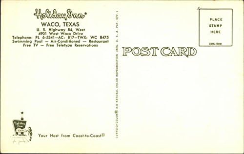 Holiday Inn Waco, Texas, Teksas, originalna razglednica