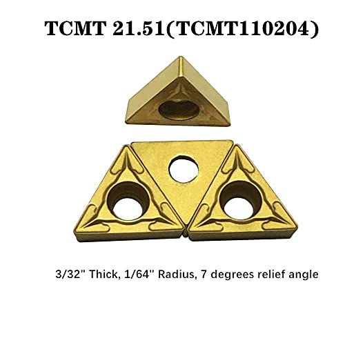 RHFGYY 10kom 95 stepeni TCMT110204 TCMT21. 51 karbidni umetci za okretanje sa 3kom Indeksabilnih