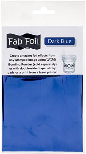 WOW reljefni prah W216-BL23 Fab Foil, 4 za 28, tamno plava