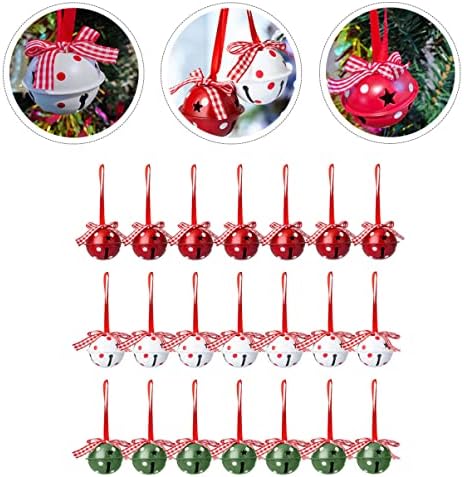 NOLITOY poklon ukrasi poklon ukrasi 48 kom božićnjak jingle božićno stablo božićno ukrasi ukrase božićno