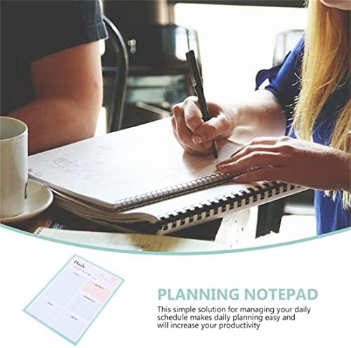 Dnevni planer za popis planera Potraživa note PAD uredskog planera Notepad dnevnog rasporeda Notepad