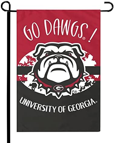 Fanmats 34978 Gruzija Bulldogs Moderan vrtna zastava 12 x18