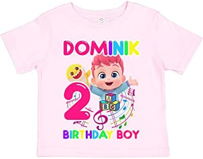 Porodica Blnklv podudaranje Finna Bebe Baby Personalizirane rođendane majice