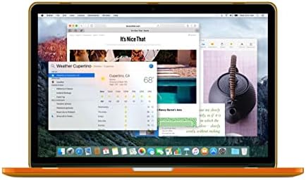 UESWill kompatibilan s MacBook Pro, model A1502 / A1425, bez CD-ROM-a, bez USB-C, mat futrole, narančaste