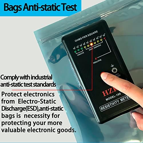 Antistatičke torbe, 10kom 16x24in Open Top Super velike esd zaštitne torbe, antistatičke torbe za matičnu ploču, GPU, grafičku karticu i elektronski uređaj