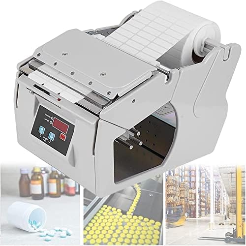 CRADZZA komercijalni Automatski dozator etiketa 5-180mm, Mašina za ljuštenje etiketa visoka efikasnost sa podesivom dužinom ljuštenja i brzinom mašine za skidanje etiketa,130
