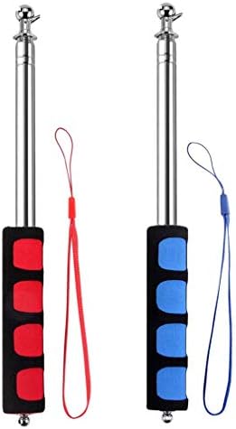 Doitool 2kom štap za društvene udaljenosti 6 stopa proširivi ručni štap za društvene pokazivače za mjerenje društvene