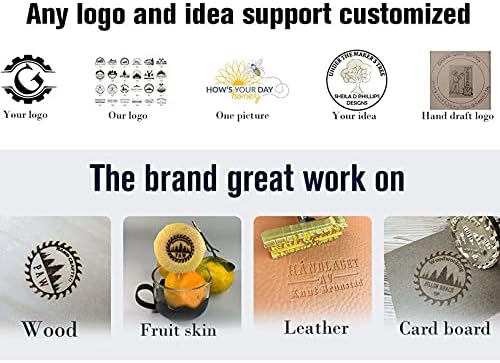 Prilagođeno Glačalo Za Električno Brendiranje Logotipa,Izdržljiva Koža Za Brendiranje Drveta Iron Stamp