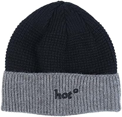 Bddviqnn pletene kape za žene muškarci zimski topli zdepasti kablovi pleteni šeširi meka rastezljiva debela pletena