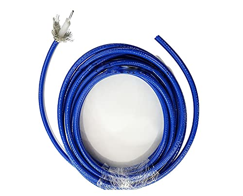 Jadebamboo Jialan Store Blue Soft RG142 Dvostruki oklopljeni koaksijalni kabelski konektor koaksijalni kabel RG142 kabel 50Ohm 50cm 1/2/3/5/10 / 20m