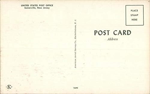 Pošta Sjedinjenih Država Somerville, New Jersey NJ originalna Vintage razglednica