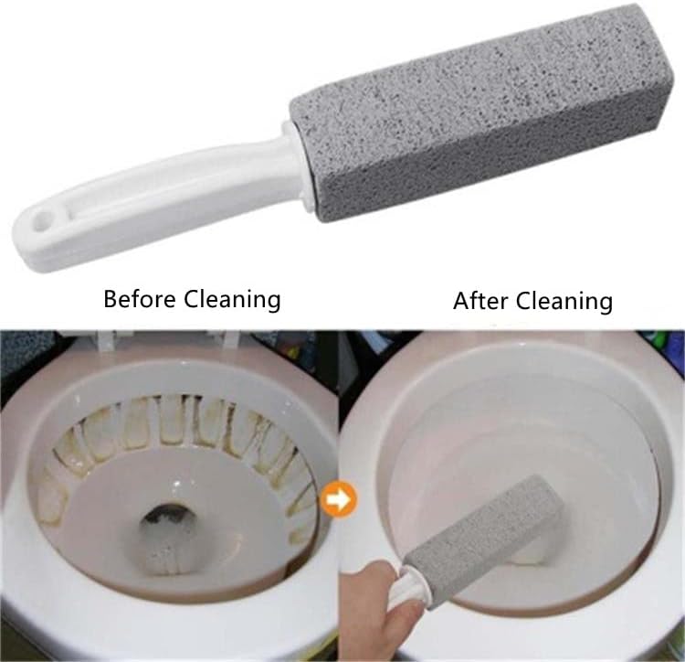DiSiwene pumice za čišćenje kamena sa ručkama WC školjka za čišćenje za čišćenje tvrdog vode za uklanjanje prstena za kadu / bazen / kuhinju / čišćenje domaćinstava