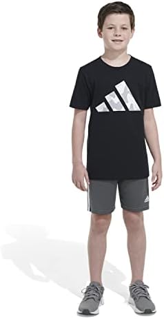 adidas majica sa logotipom Bos Ghost sa velikim kratkim rukavima za dječake
