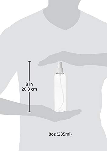 Prazne boce za prskanje finih maglica - čiste plastične boce za kućne ljubimce s bijelim finim maglicama