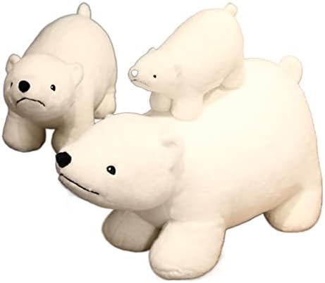 Ssxgslbh polarni medvjed plišani igrački jastuk punjena simulacija životinjske medvjed meke lutke