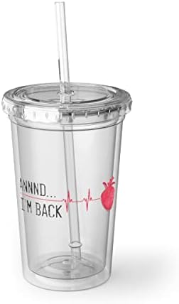 16oz plastični čaše Novost kardiovaskularni srčani poremećaji Fighter Savercomer Uredni sanduci Coronarni