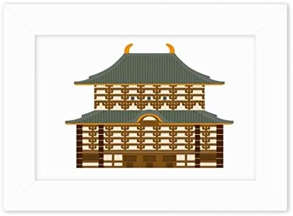 Diathinker Tradicionalni japanski kulturni hram Photo Mount Frame Slika umjetno slikarska radna površina 5x7 inča