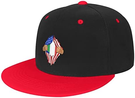 Bolufe U.S. i Italija zastave Dječja bejzbol kapa, ima dobru funkciju prozračne, prirodne udobnosti i prozračne