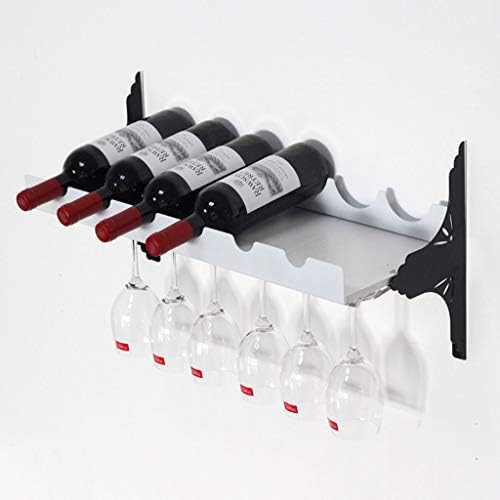 Kreativna jednostavnost Kovano željezo Metalno viseći vinski vinski vješalica Organizator nosač ormara
