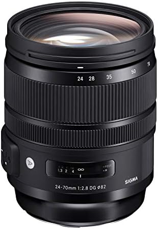SIGMA 24-70mm F / 2.8 DG OS HSM Art Canon EF Lens Sumple sa USB Dockom, 64 GB SD memorijske kartice i gadget gadget za fotoaparat s dodatnom i čišćenjem