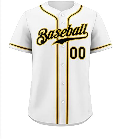 Custom Muškarci Ženski BOY bejzbol dres Dupka dolje majice Personalizirani ispisani ili šiveni