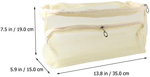 ALREMO XINGHUANG-mrežasta torba za pletenje vunena torba za predivo Organizator mrežasta torba