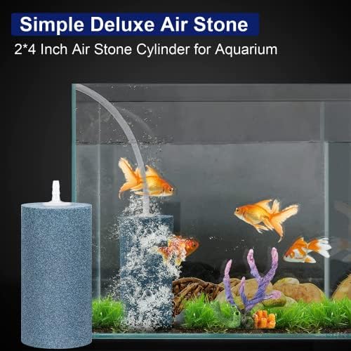 Simple Deluxe 4 X 2 inča veliki Vazdušni kameni cilindar za ribu & amp; biljka u akvarijumu i Hidroponičkoj
