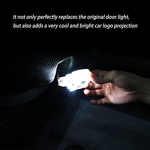 MURGIBEE LED svjetla za vrata automobila logo projektor Ghost Shadow ljubaznost oprema za Panel vrata kompatibilna