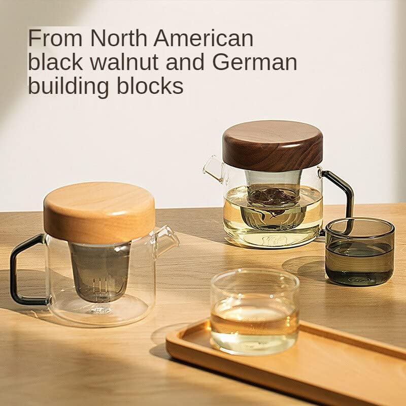 Japanski stil kreativni kućni stakleni časovni časot modernog minimalističkog čajnog voda aparat za čaj visoke temperature Tea