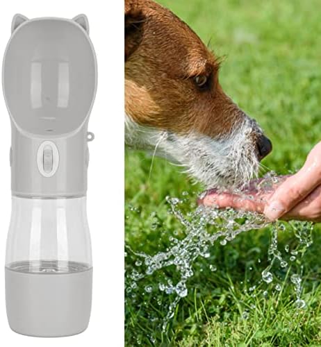 Asixxsix boca za pseću vodu, 250ml prenosiva bočica za vodu za kućne ljubimce, izdržljivi dozator vode za