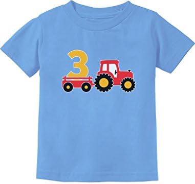TSTARS 3-godišnja 3nd rođendanska majica Boy Construction Party Tractorske majice za dječake