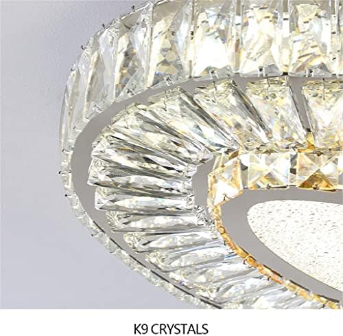 YGQZM tri nijanse lagane LED stropne lampe Kristalno spavaća soba Rasvjeta za dnevnu sobu Kuhinjski
