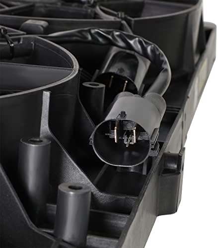 GM3115258 Tvornički stil Hladnija za hlađenje ventilatora Kompatibilan sa Chevrolet Volt 2011-2015, 12V, crni