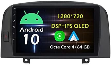 9 4+64GB Android 10 u Dash Auto Stereo Radio za Hyundai Sonata NF 2004 05 06 07 08 GPS navigacijska Glavna jedinica Carplay Android Auto DSP 4G WiFi Bluetooth