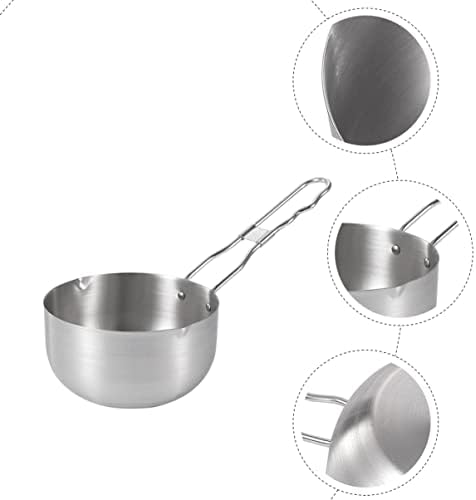 Luxshiny lonac od nehrđajućeg čelika od nehrđajućeg čelika tiganj sa neprijanjajućim slojem lonac za lonac za štednjak sa sosom lonac 5
