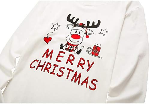 Weixinbuy Porodica Pajamas set Christmas PJS podudarajuća odjeća pidžama za muškarce Žene Djeca dječja dječja