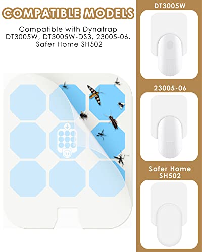 16 zamjenskih ljepljivih kartica za sigurniji dom SH502, kompatibilne sa Dt3005w i za sigurniji dom SH502 Plug-in unutrašnje zamjenske ljepljive ploče za punjenje