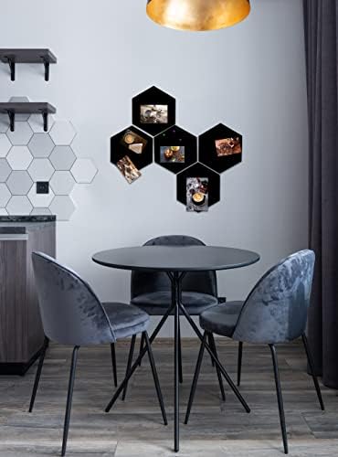 5kom felt Hexagon Wall Tiles oglasne ploče sa 40 potisnih igala velika tabla za Obaveštenje od 10×12
