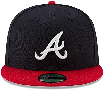 Nova Era Atlanta Braves 59PETA 2021 Svjetska serija vezana za domaću bočnu kapu, šešir od 2 tone
