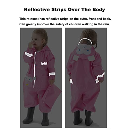 Dječja dječja kišna odijelo za dječake Djevojke Jednodijev duksev patentni zatvarač slatka crtana